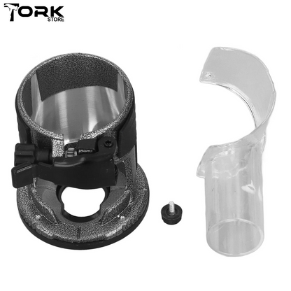 Router Base Plate with Dust Collector, aluminum alloy