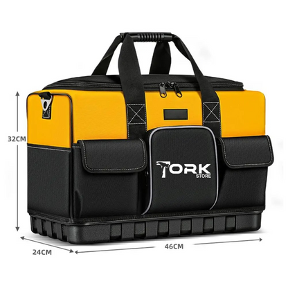 Heavy-Duty Tool Bag - Reinforced Base, Oxford Fabric