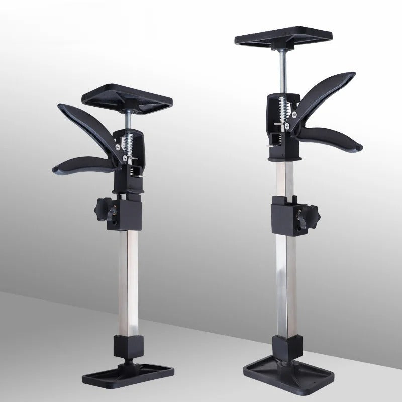 Telescopic Cabinet Support Jack, stainless steel 2-pack