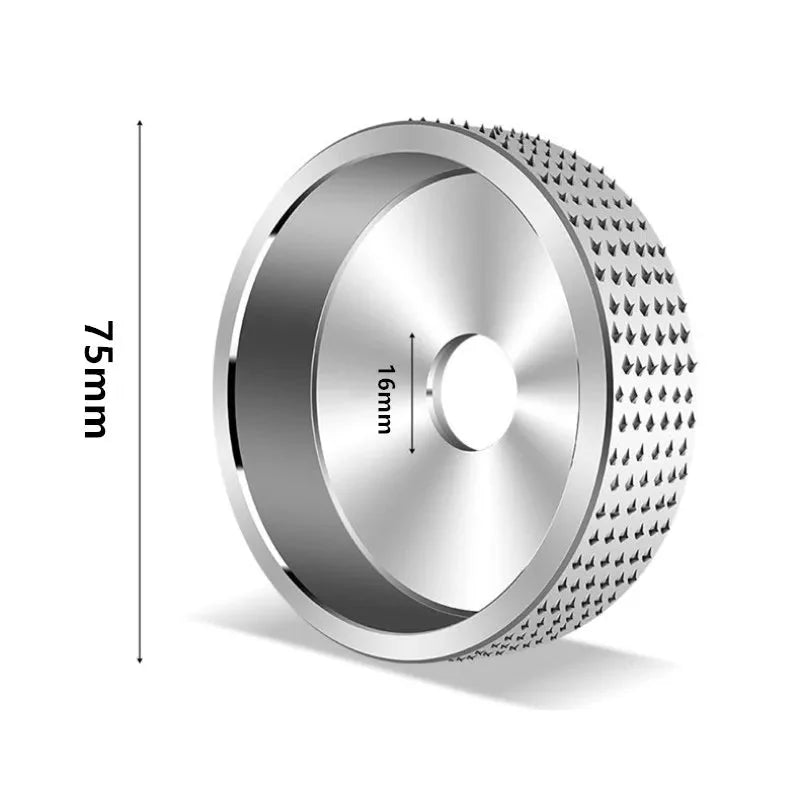 Disco de Lixamento Redondo de Carboneto de Tungstênio para Rebarbadora - Bore 16mm/22mm