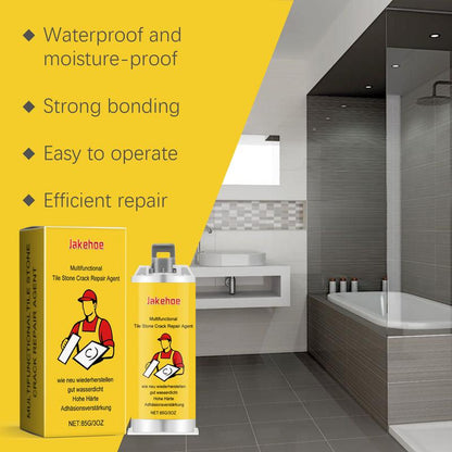 Quick-Drying Tile Repair Glue Kit