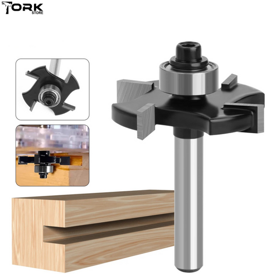 T-Slot Router Bit - 4-Flute, 1/4 Inch Shank