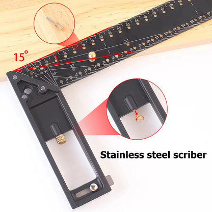 Multi-Function Adjustable Angle Ruler