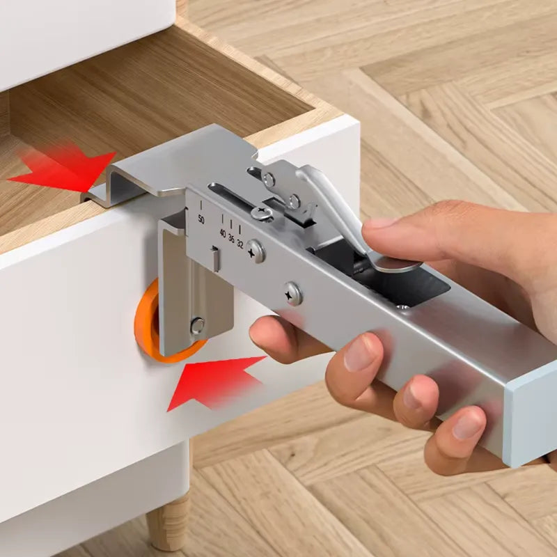 IMBOT Drawer Mounting Clamps – Quick-Install Cabinet Hardware Set
