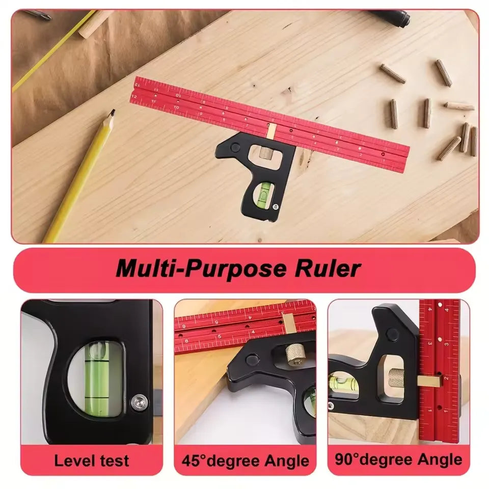 High-Precision Aluminum Framing Square
