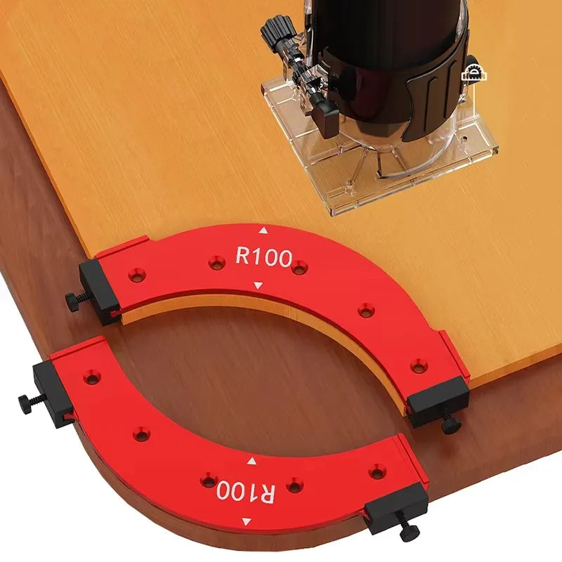 Corner Radius Router Template Set - R100 to R300