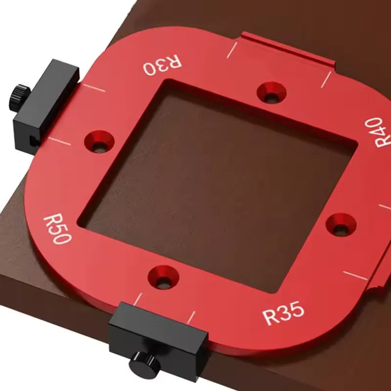 4-in-1 Corner Radius Template - Aluminum
