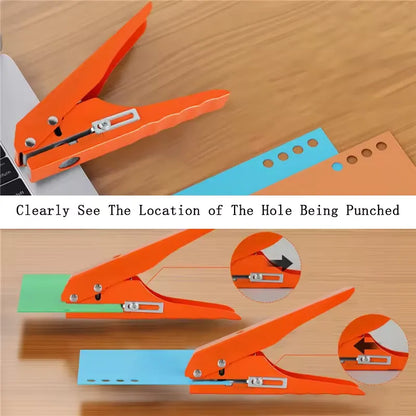 8mm Single Hole Punch Pliers Kit with 3mm Countersink Drill