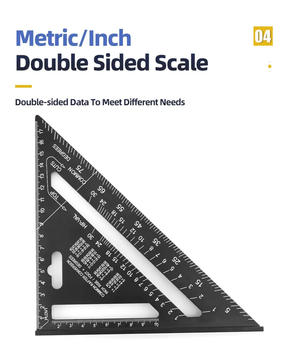 Triangle Speed Square - Aluminum