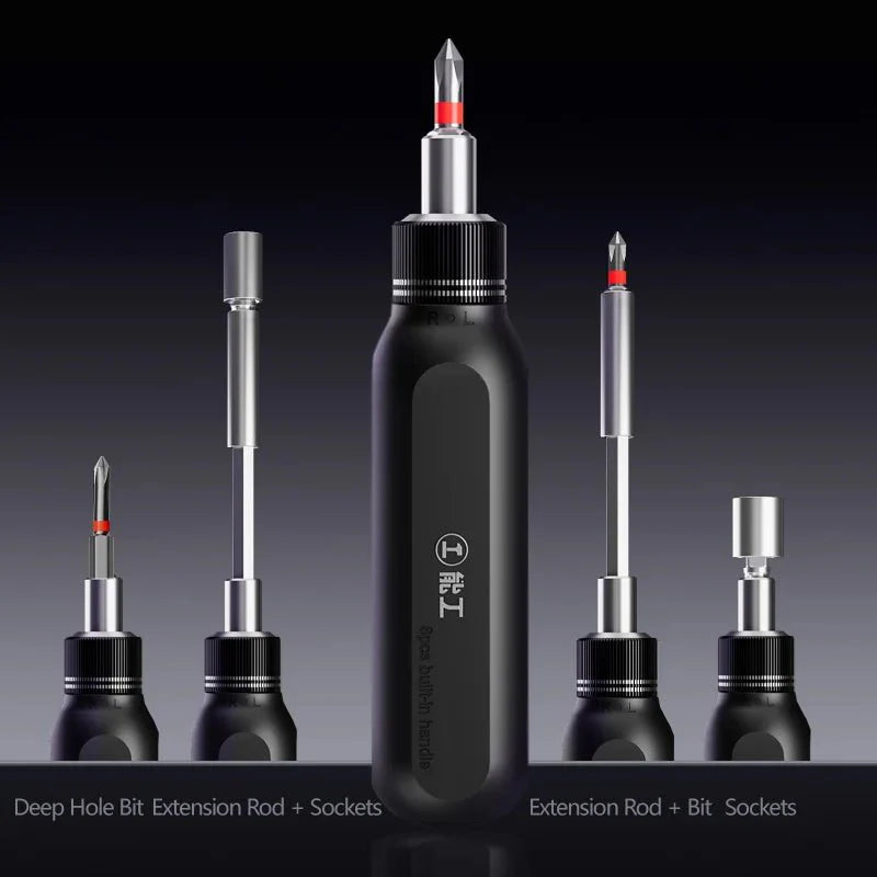 Kit Multi Ferramentas com Catraca - 30 Chaves em 1