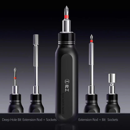 Kit Multi Ferramentas com Catraca - 30 Chaves em 1