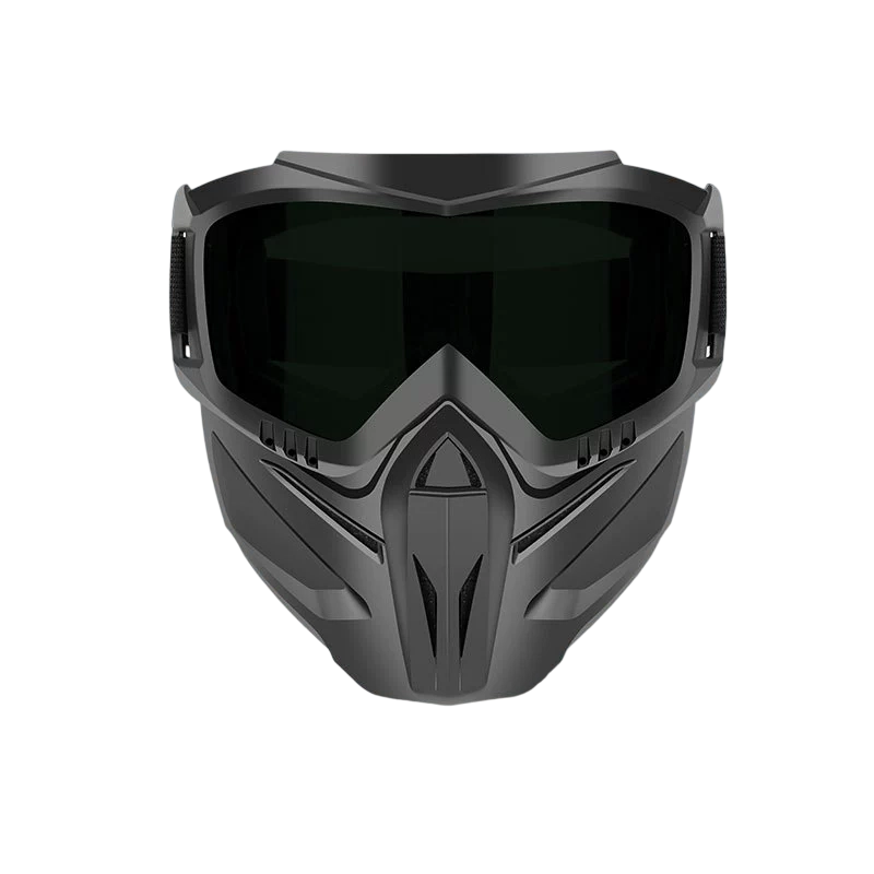 Full-Face Detachable Goggle Mask - Welding & Riding