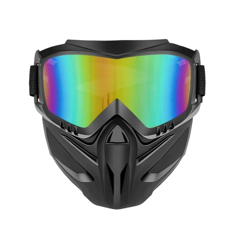 Full-Face Detachable Goggle Mask - Welding & Riding