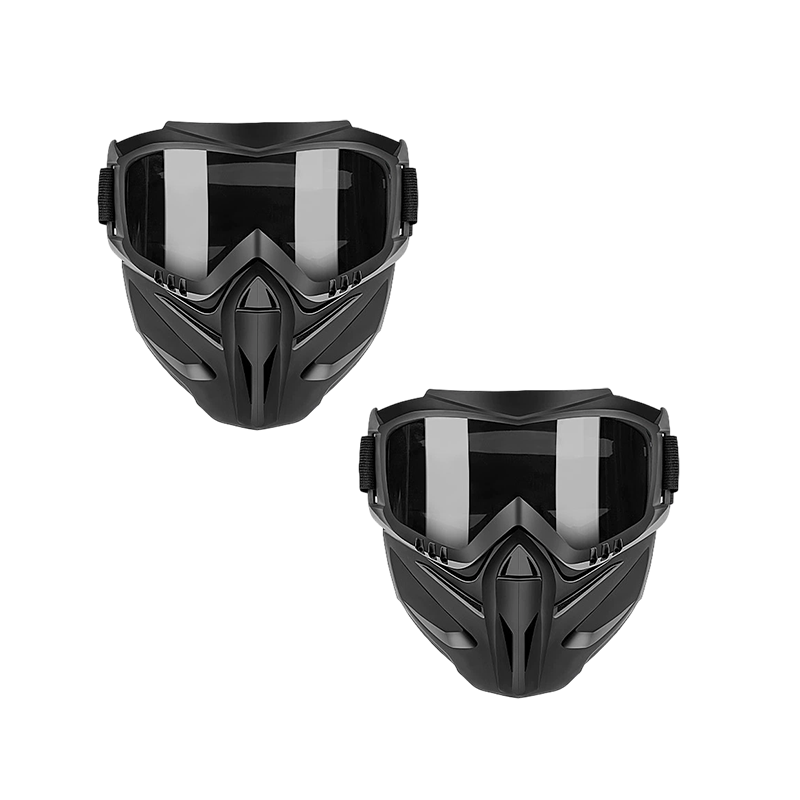 Full-Face Detachable Goggle Mask - Welding & Riding