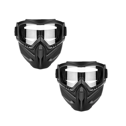 Full-Face Detachable Goggle Mask - Welding & Riding