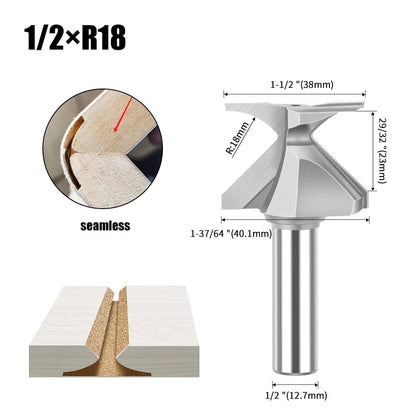 MDF Folding Router Bit - Multiple Radius (R18/R30/R50)