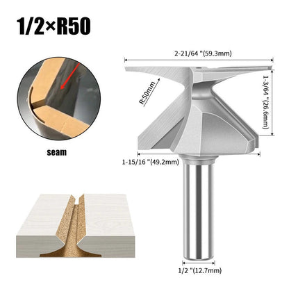 MDF Folding Router Bit - Multiple Radius (R18/R30/R50)